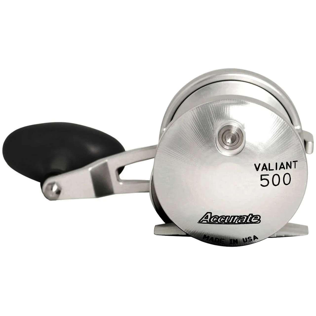 Accurate BV2-500N-S BV Conventional Reel - Silver - TackleDirect