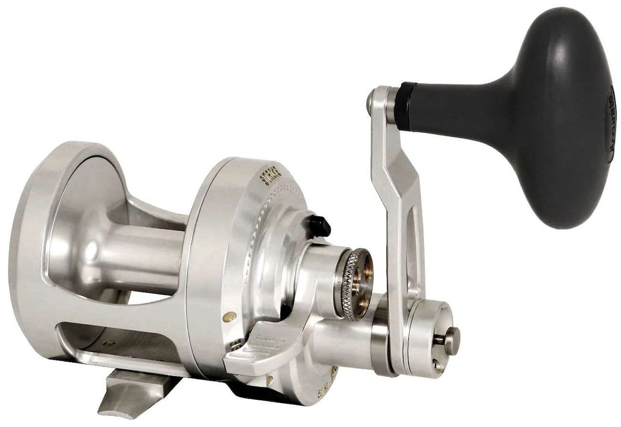 アキュレートFX2-500N ２スピードベイトリール Accurate FX2-500-S Fury Two Speed Reel - Silver - TackleDirect