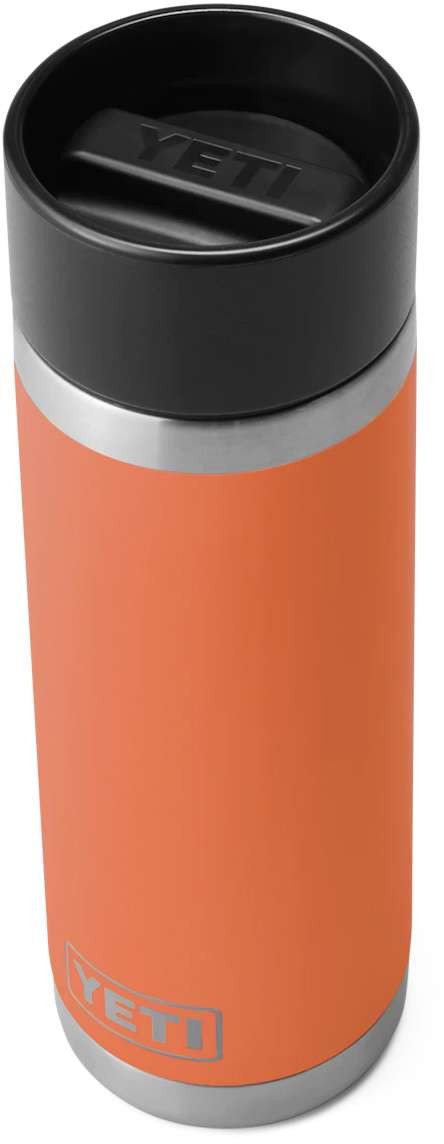 YETI Rambler 18oz Bottle with Hot Shot Cap - Clay - TackleDirect