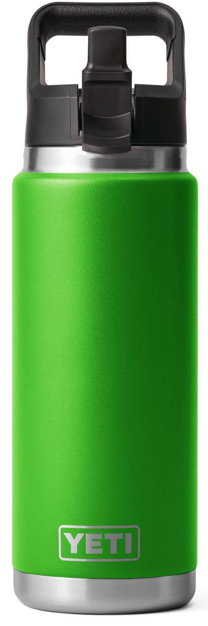 YETI Rambler 26oz Bottle with Straw Cap - Canopy Green - TackleDirect