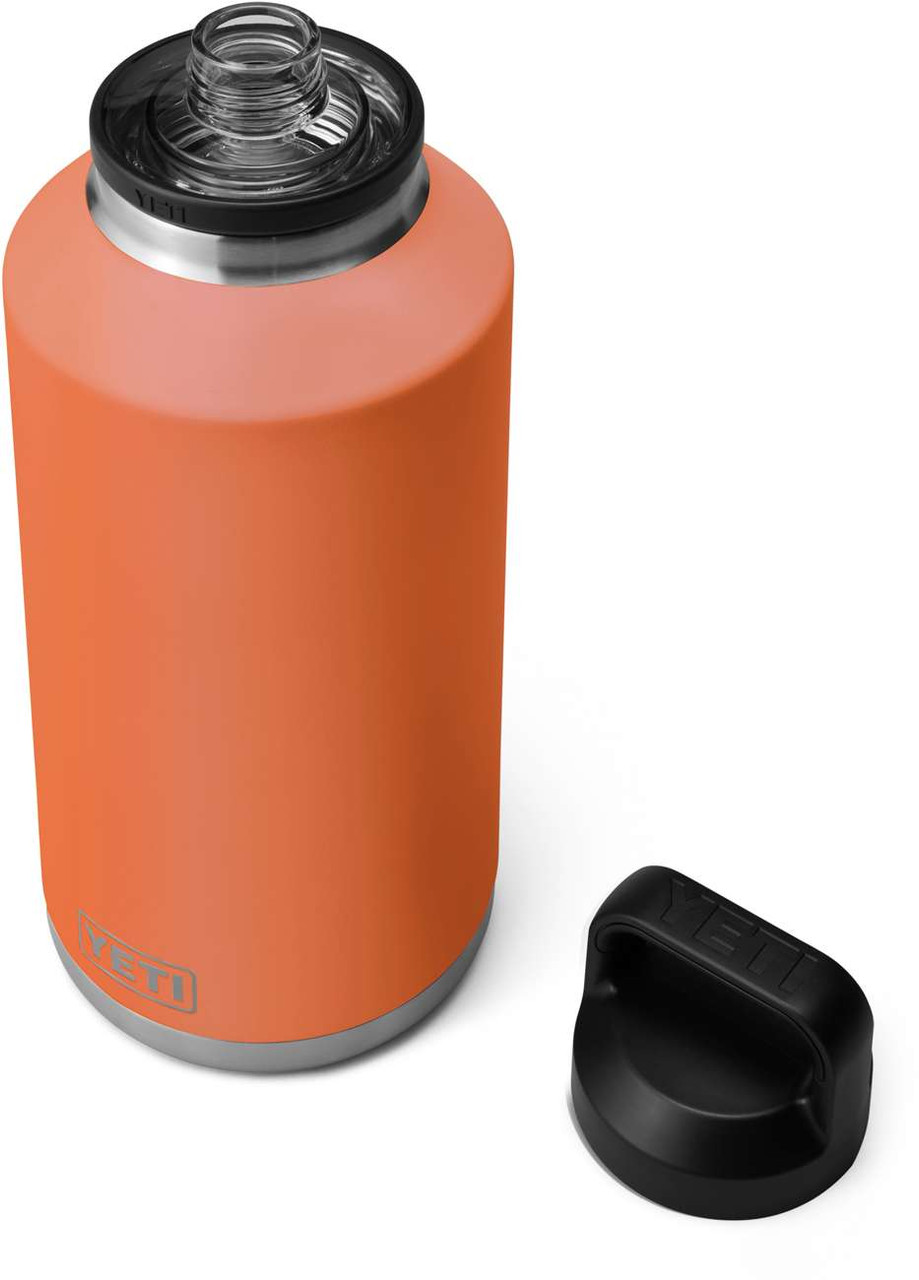YETI Rambler Bottle - 64 oz. - Chug Cap - Clay - TackleDirect