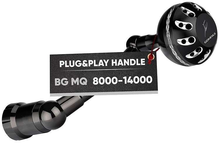 Gomexus PlugNPlay Handle - Daiwa BG MQ 8000-14000 Size - TackleDirect