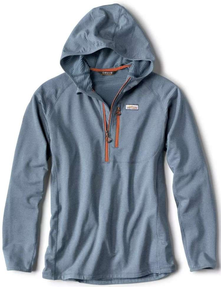 Orvis Horseshoe Hills 1/4 Hoodie - BlSt - Small - TackleDirect