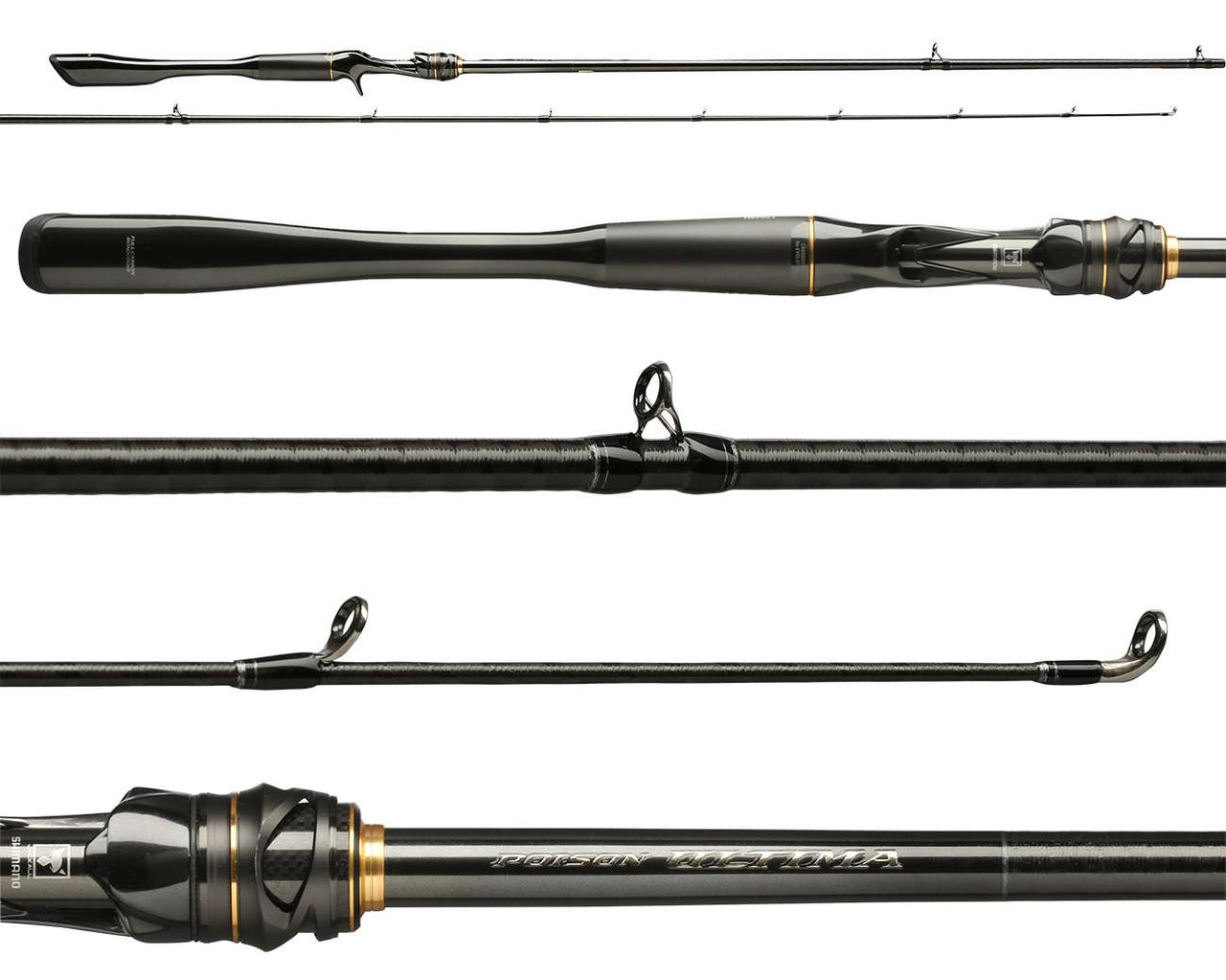 Shimano PU1610MA Poison Ultima Casting Rod - TackleDirect