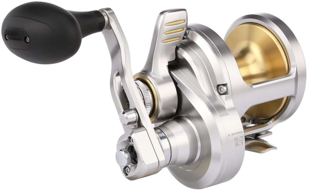 Shimano Talica A TAC12IIA 2-Speed Lever Drag Reel - TackleDirect