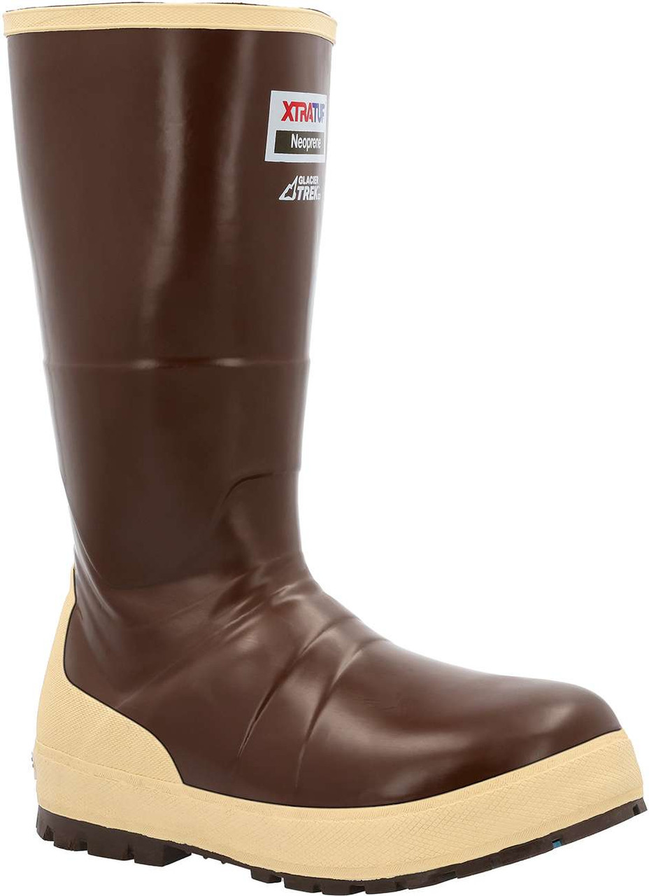 Xtratuf Mens 15in Legacy NXT Ice Boot - Brown - 10 - TackleDirect