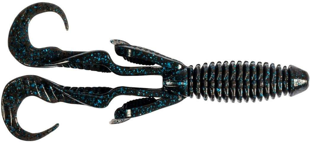 Z-Man Gremlin - 4.5in - Black/Blue Flake - TackleDirect