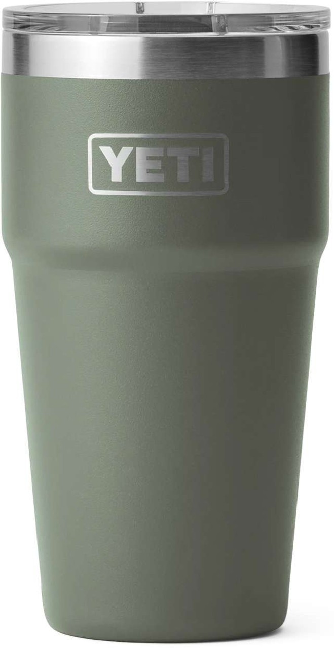 YETI Rambler 16oz Pint with Magslider Lid - Camp Green