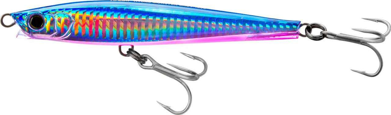Yo-Zuri R1451 Hydro Monster Shot 4-3/8in Blue Pink - TackleDirect