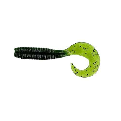 Yamamoto Grub Double Tail 16-20-301 Green Pumpkin Purple Flake 5 In Jig Trailers