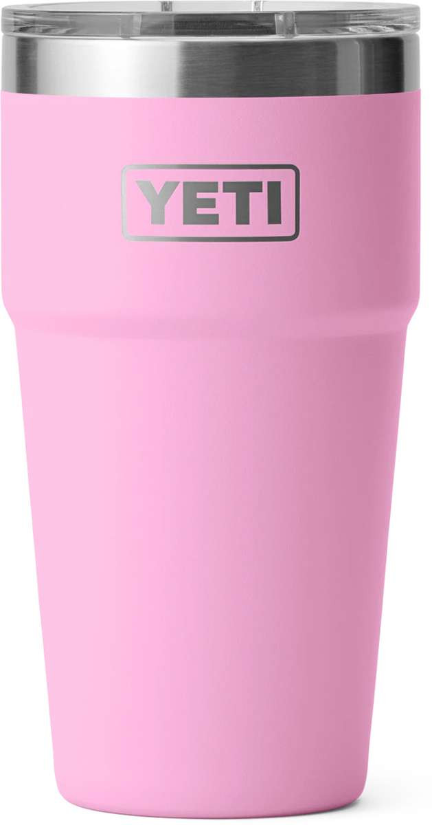 YETI Rambler 16oz Pint with Magslider Lid - Power Pink - TackleDirect
