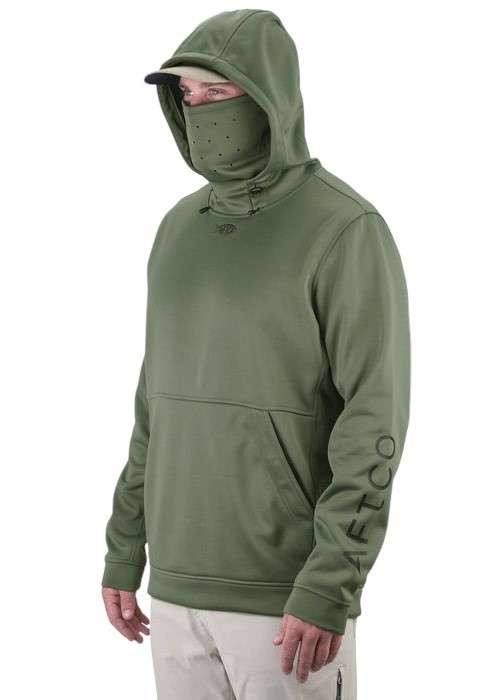 Aftco Reaper Sweatshirt - Deep Green - Large - TackleDirect