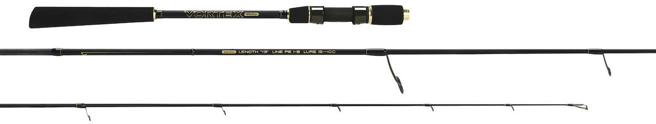 Temple Reef Vortex 2.0 Spinning Rods - TackleDirect