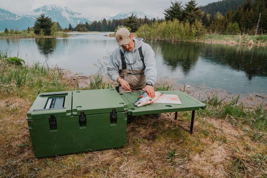 PacBak P88-MK Cooler ROAM 18-V Vacuum Combo Green Camo - TackleDirect