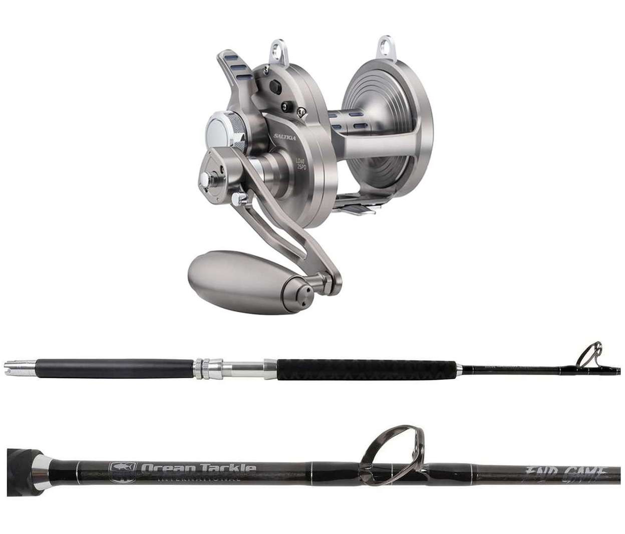DAIWA Saltiga タックルセット Daiwa Saltiga LD SAGLD60-2SPD / OTI-EGS65080H End Game Standup