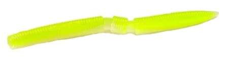 Lake Fork Trophy Lures Ring-Fry - Chartreuse Pepper 3.75in Soft Plastic Baits (12 Count)