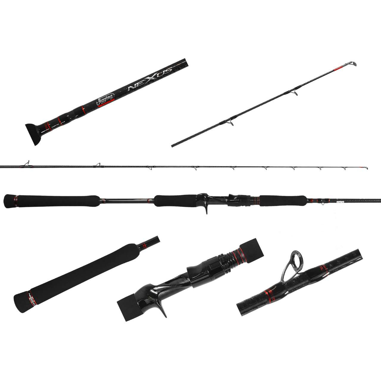 Jigging World JW-NEX701C-H Nexus 2.0 Conventional Rod - TackleDirect