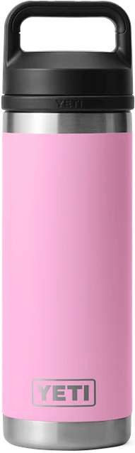 YETI Rambler Bottle - 18 oz. - Chug Cap - Power Pink - TackleDirect