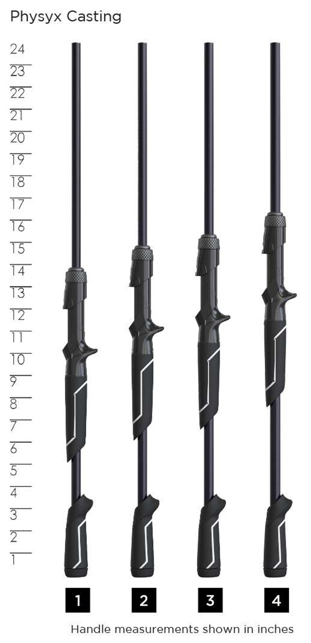 セントクロイ PHYSYX PHXC70HF St. Croix PHXC70HF PHYSYX Casting Rod - TackleDirect