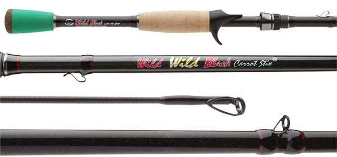 Carrot Stix C2WZ701XH-F-C Wild Wild Black Casting Rod