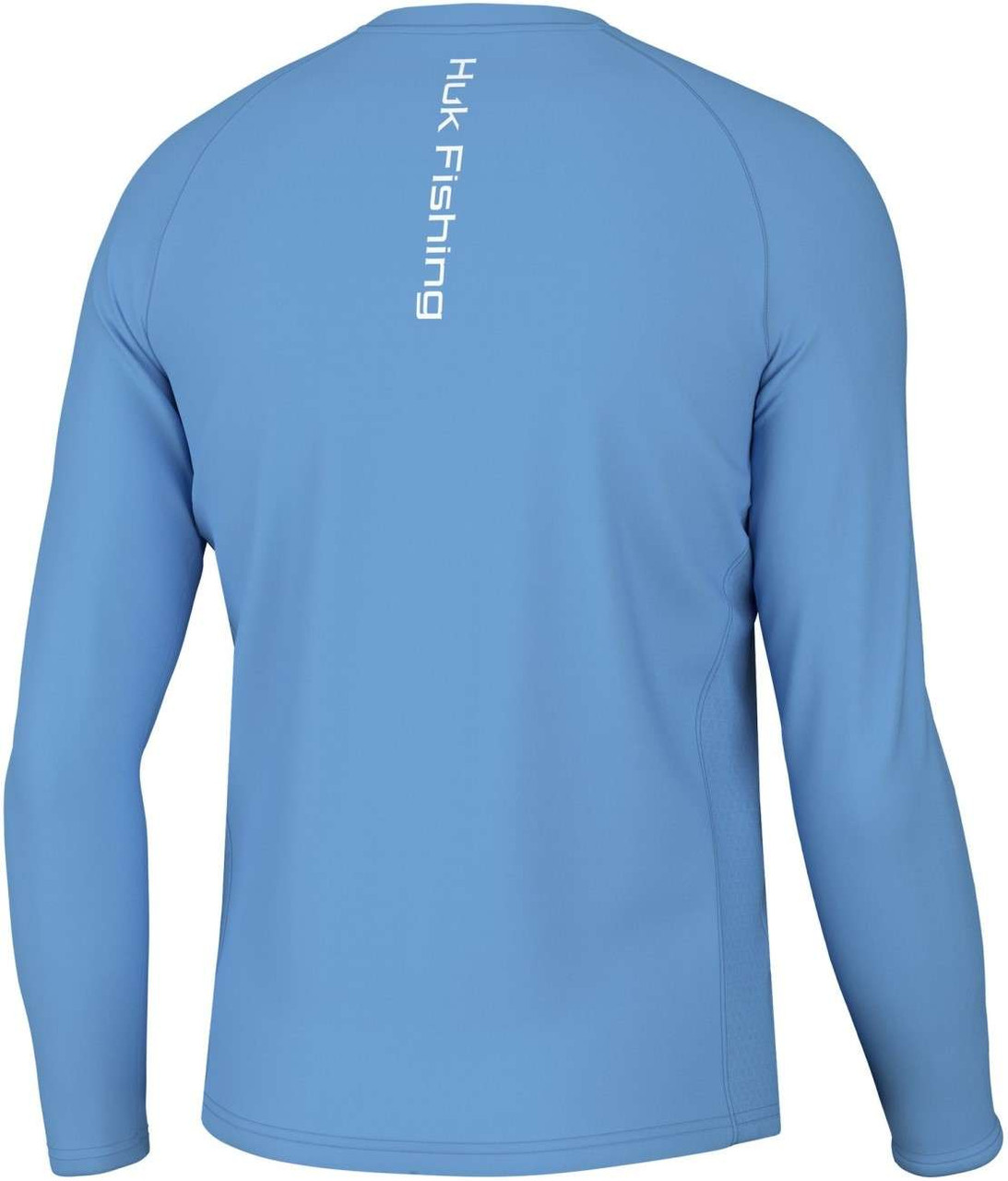 Chemise Huk Homme 3XL Bleu – Manches Longues, Performance Pêche, Stretch