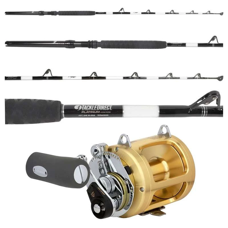 TackleDirect TDTS603050 Platinum Hook Tuna Stick Standup / Shimano