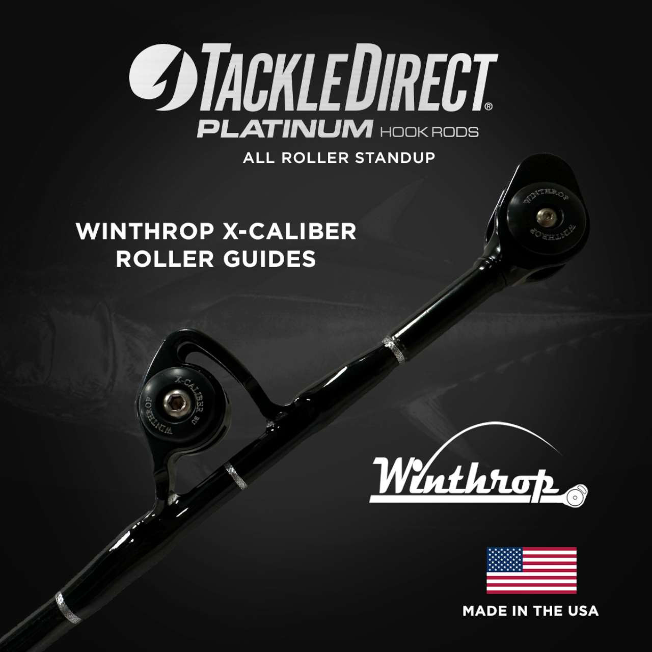 TackleDirect TDPS6080130WTXC-Terminator Plat. Hook AR / Penn