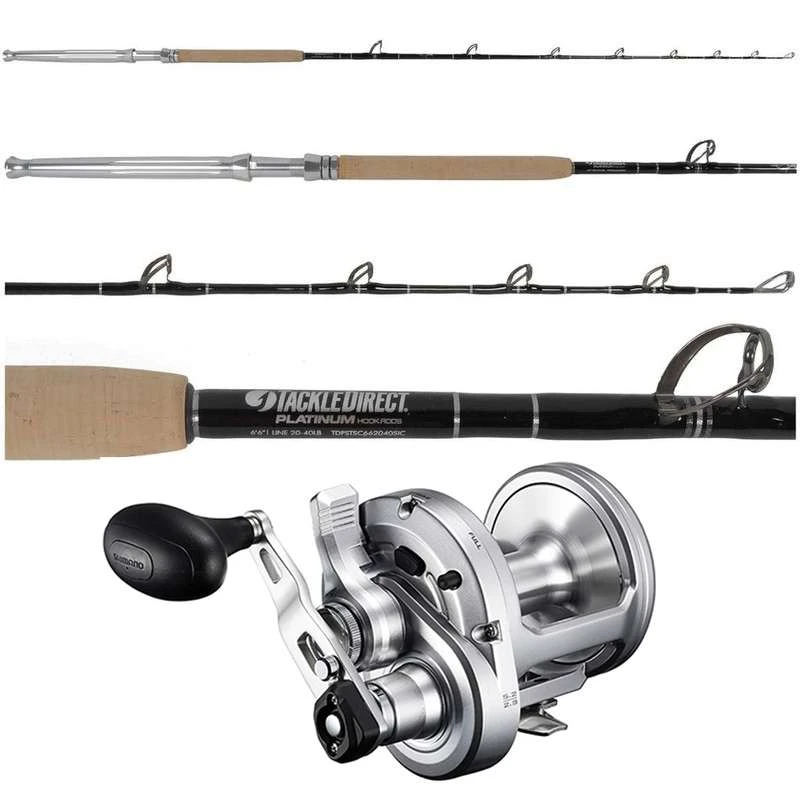 Shimano Speedmaster 25II Rod & Reel Billfish Combo w/ Platinum Hook  TDPSTSC663050SIC