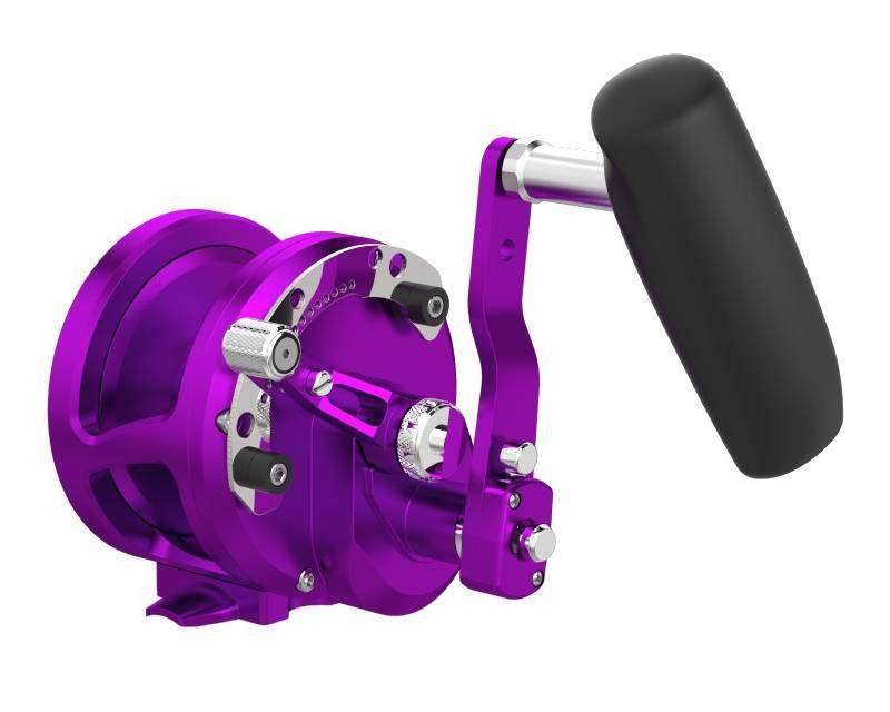 Avet HXJ 3 MC Raptor Plus RH Lever Drag Conventional Reel - Purple