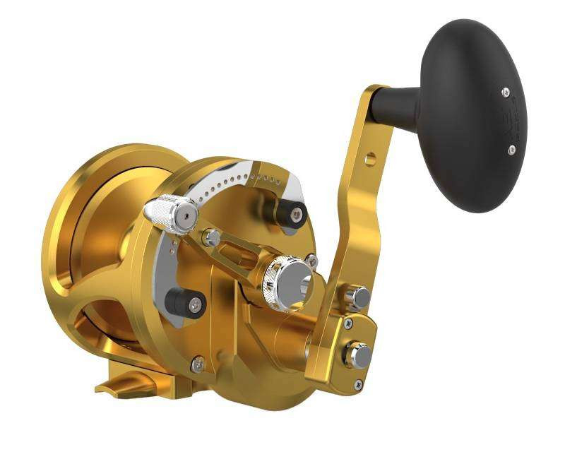 【新品】AVET JX 6/3 RH Avet JX 6/3 MC Raptor Plus RH Lever Drag Conventional Reel - Gold