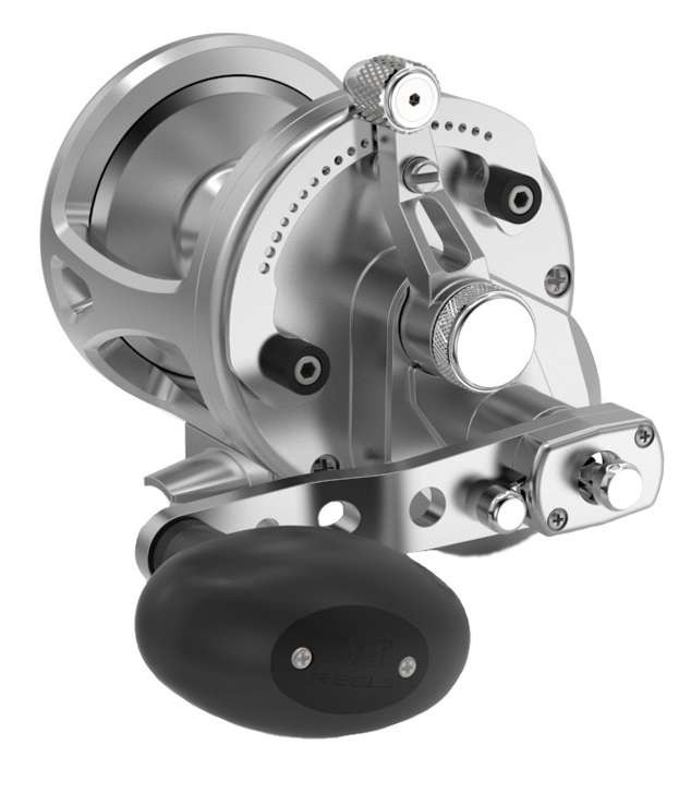 Avet LX G2 6/3 2-Speed Reel - Left Hand Silver - TackleDirect