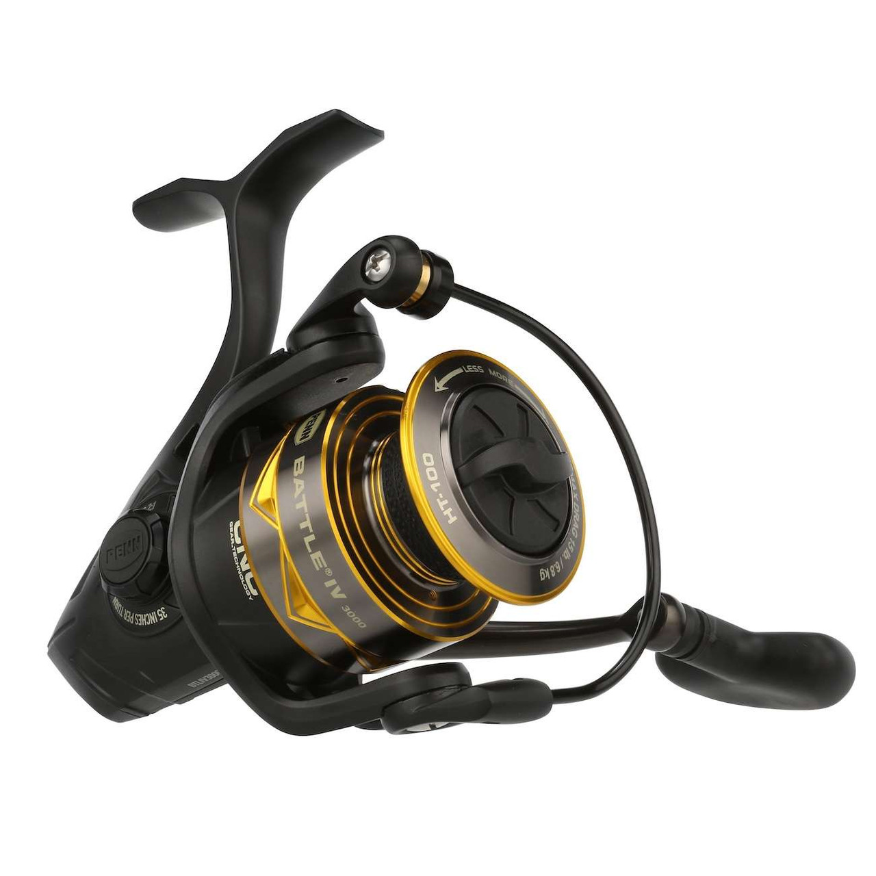 Penn BTLIV3000 Battle IV Spinning Reel - TackleDirect