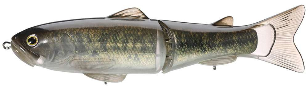 Deps Slide Swimmer Lure 250 - Butch Brown Bass - TackleDirect