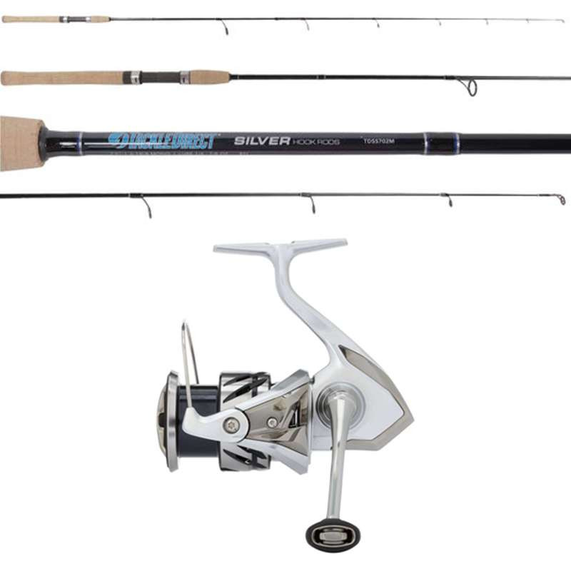 Shimano Stradic FM ST2500HGFM / Silver Hook TDSS702M Spinning