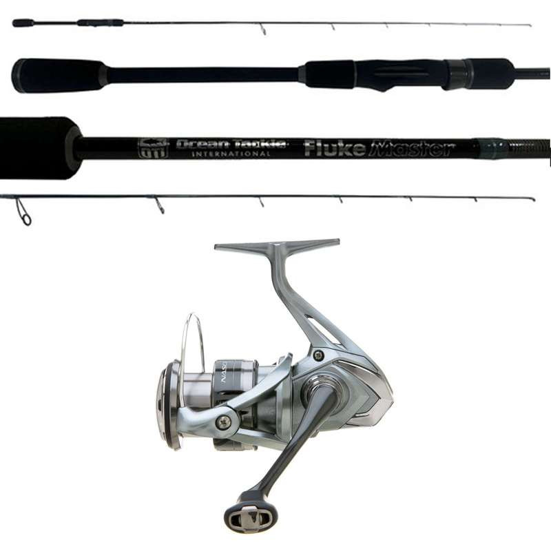 Shimano Nasci FC NAS2500HGFC / OTI Fluke Master FM581MHS Spinning