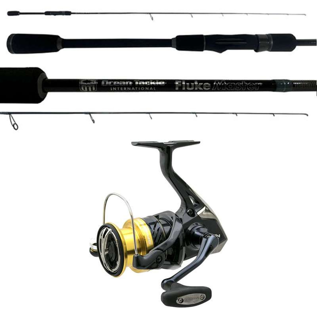Shimano Spheros SW SP3000XGSW Inshore / OTI Fluke Master