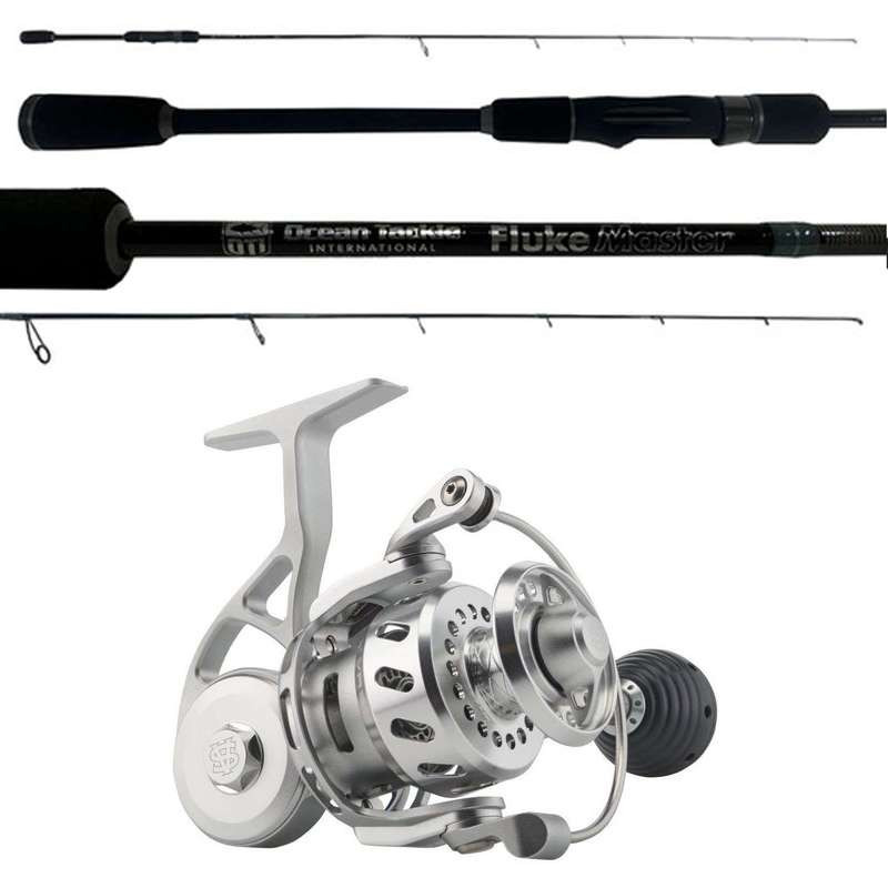 Van Staal VR50 / OTI Fluke Master FM581MHS Spinning Combo - TackleDirect Van Staal VR50 / OTI Fluke Master FM581MHS Spinning Combo - TackleDirect