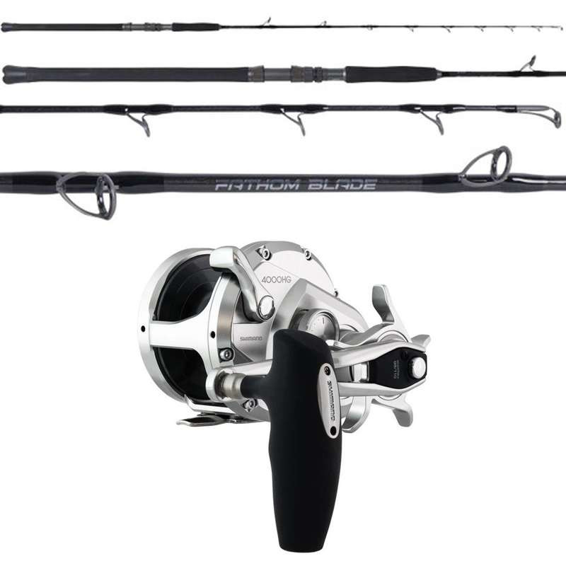 Shimano Ocea Jigger OCEAJG4000 / OTI Fathom Blade OTI-FB58400A