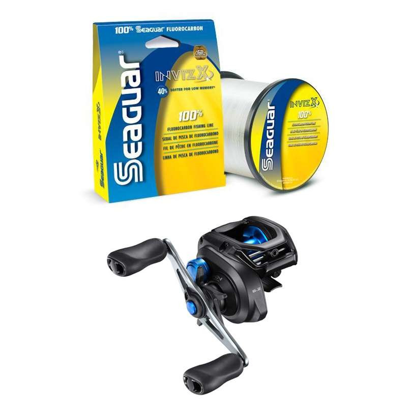 Shimano SLX150A SLX A / Seaguar InvizX Fluorocarbon - 17lb - 200yd