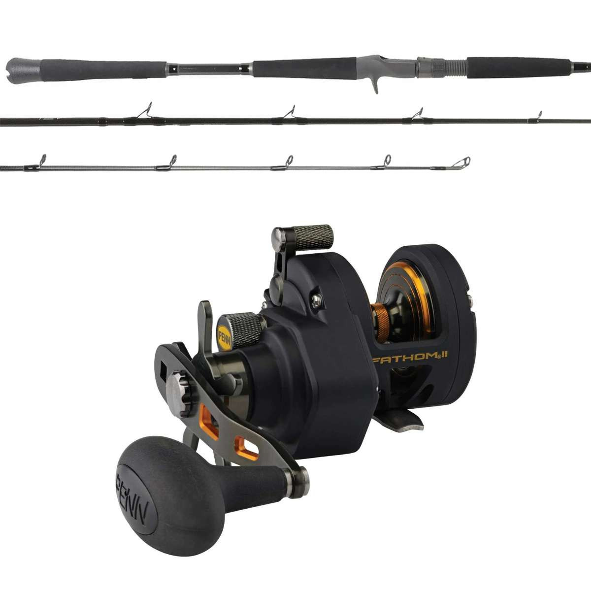 Penn Fathom II FTHII8XNSDStar Drag / OTI-PBI701MHFC Pitch Black