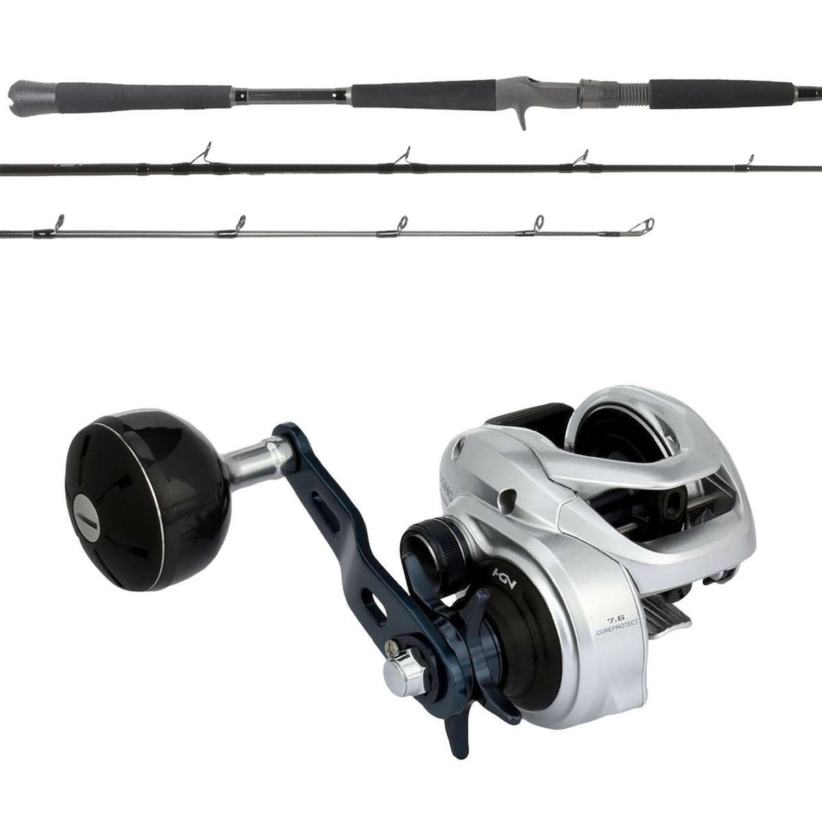 Shimano Tranx TRX300AHG / OTI-PBI701HFC Pitch Black Combo