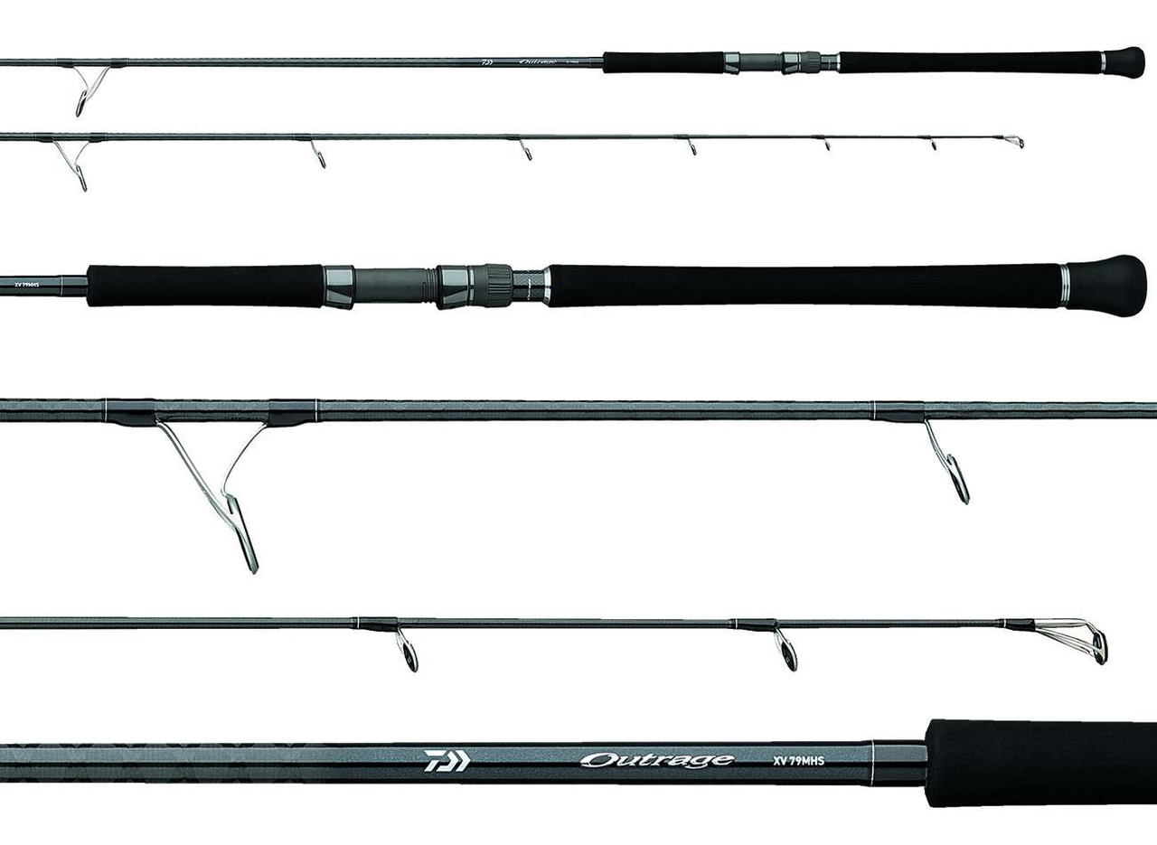 Daiwa ORXV79MHS Outrage XV Popping Rod - TackleDirect