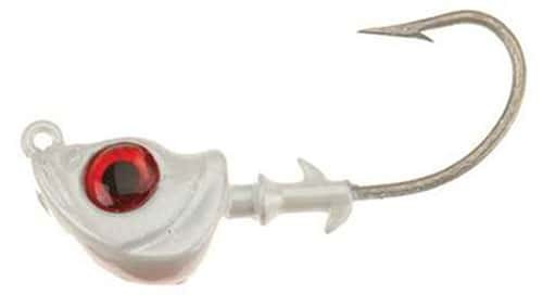 DOA 86424 Cal Jighead Fishing Lure - Red, 1/4oz, Weedless