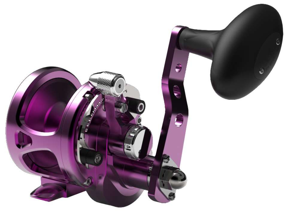 Avet SXJ 5.3 G2 MC RH-PU Single Speed Reel Purple - TackleDirect