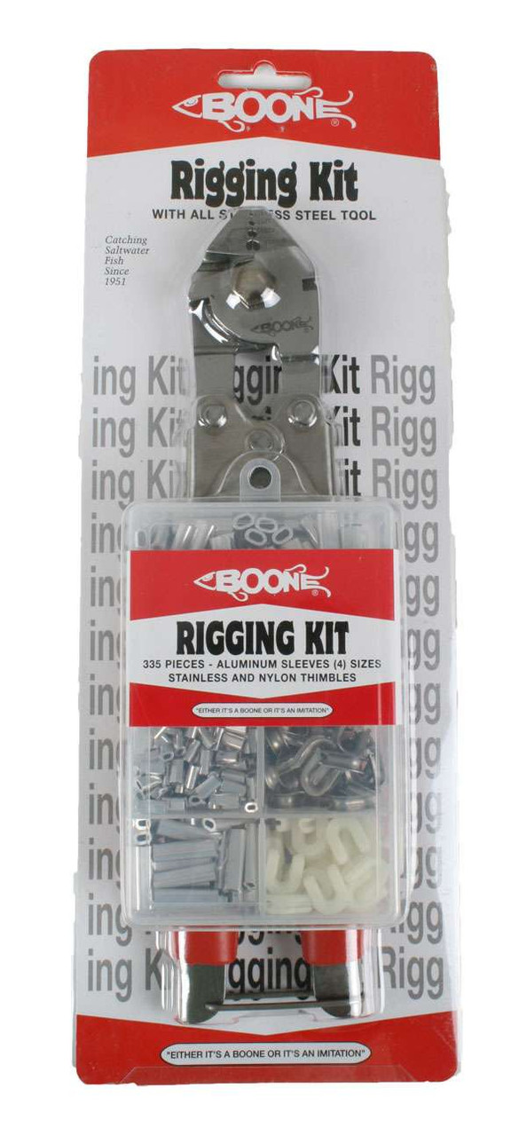Boone Crimping Tool and Rigging Kit 06334 - TackleDirect