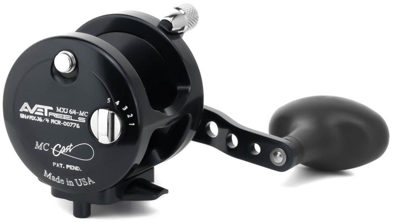 Avet MXJ G2 6/4 Two Speed Reels without Glide Plate - Melton