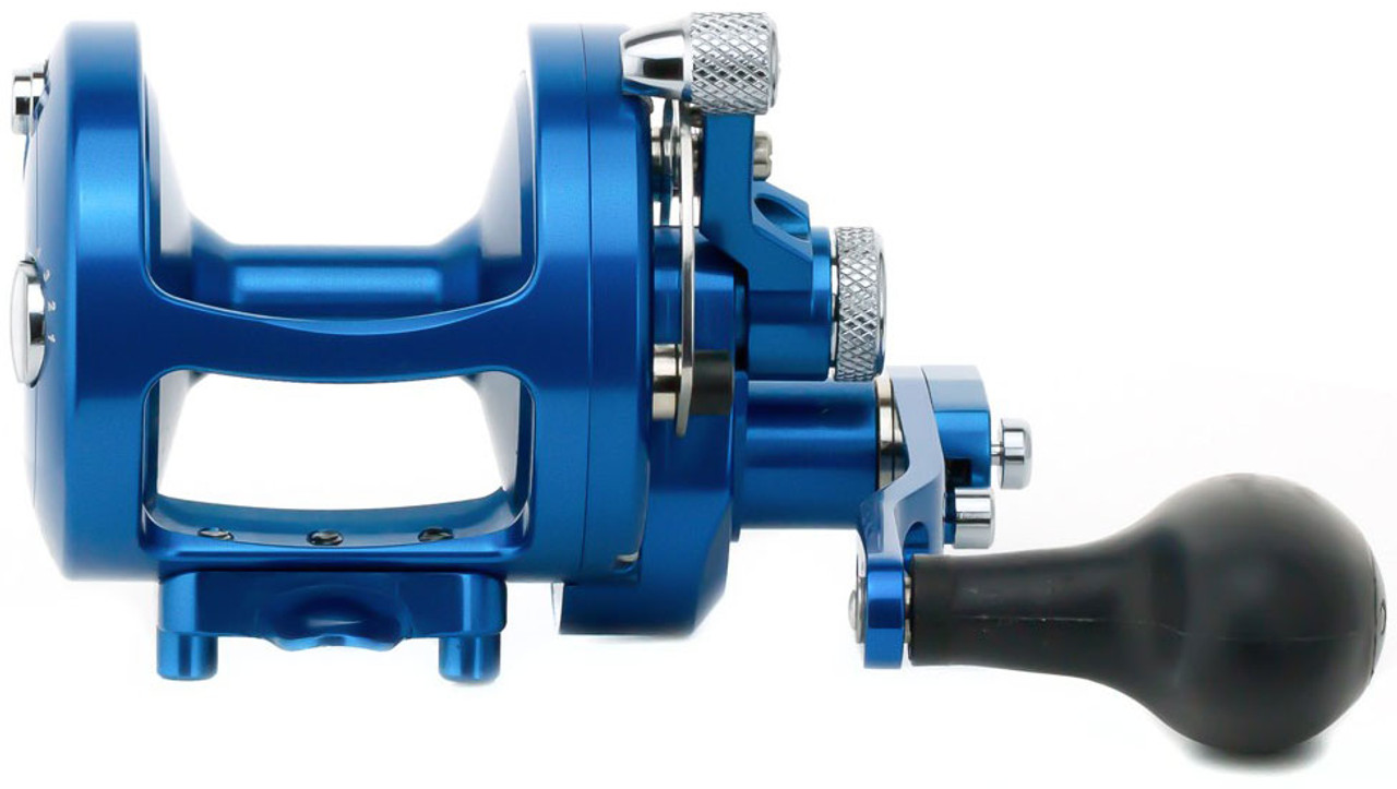 Avet MXL 6/4 MC Raptor 2-Speed Lever Drag Casting Reel - Blue