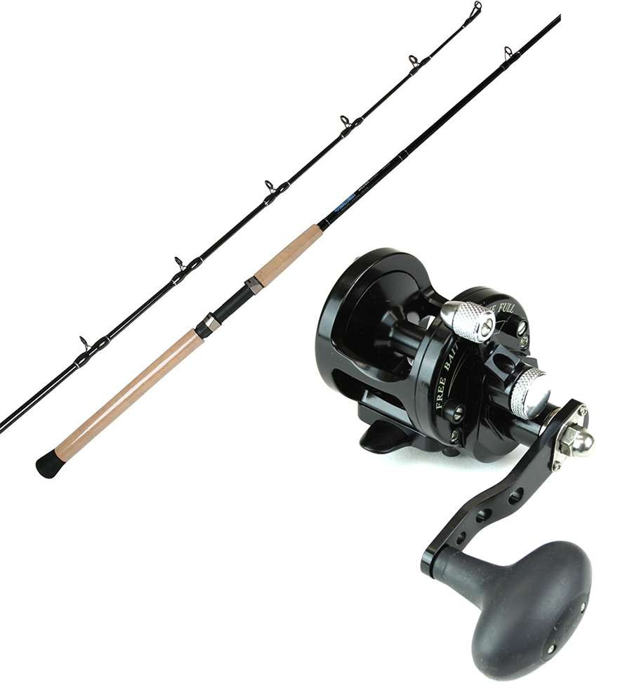 Avet SX5.3 Reel / TD TDSSC701MHT Silver Hook Rod Combo - TackleDirect