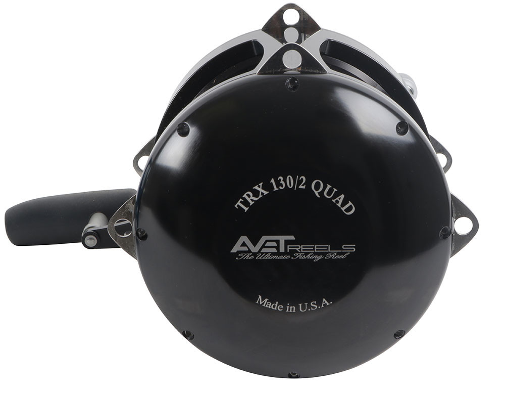 Avet TR-X 130 2-Speed Lever Drag Big Game Reel - Black - TackleDirect