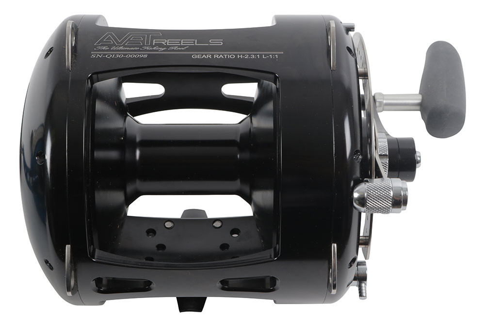 Avet TR-X 130 2-Speed Lever Drag Big Game Reel - Black - TackleDirect